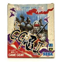 ゲームソフト『SEGA GAME GEAR The GG忍 Ⅱ』ゲームギア セガ ザ・GG・シノビ 動作未確認 現状品 D-4429_画像1