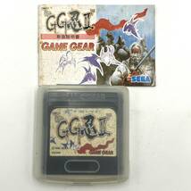 ゲームソフト『SEGA GAME GEAR The GG忍 Ⅱ』ゲームギア セガ ザ・GG・シノビ 動作未確認 現状品 D-4429_画像3