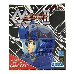 ゲームソフト『SEGA GAME GEAR GG ALESTE GGアレスタ2 箱説明書付き』ゲームギア セガ 動作未確認 現状品 D-4444