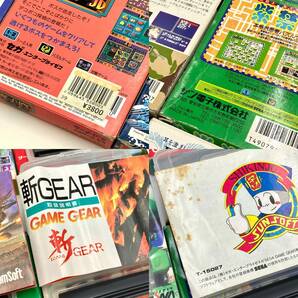 ジャンク『GAME GEAR 本体 ゲームソフト ドラゴンクリスタル ドラえもん ペンゴ ヘッドバスター など』ゲームギア セガ 現状品 D-4446の画像9