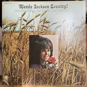 【US盤Org.】 Wanda Jackson Wanda Jackson Country! (1970) Capitol Records ST-434 美品