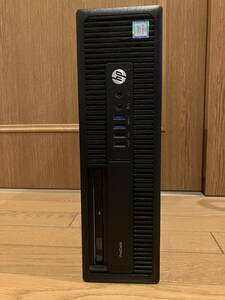 【１円～】HP ProDesk 600 G2 SFF(Intel Core i5 6500 3.2GHz/4GB/SATA 500GB)