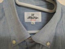 H by FIGER　エイチバイフィガー　シャンブレー シャツ ブルックスブラザース　インディビジュアライズドシャツ　ザボウ　新品_画像2