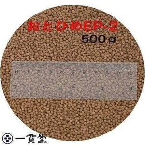 おとひめEP2(約1.9～約2.0mm) 500g 沈降性(沈下性) 日清丸紅飼料 金魚 アロワナ 肉食魚に