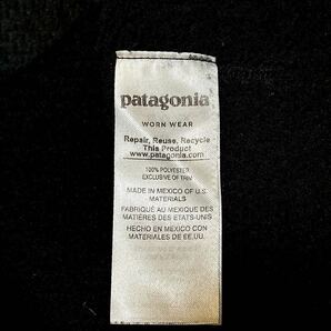 ★patagonia パタゴニア★リツールスナップ ボアアノラックフリースジャケット★STY25390★ブラック Mサイズの画像6