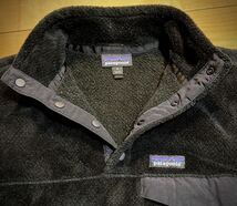 ★patagonia パタゴニア★リツールスナップ ボアアノラックフリースジャケット★STY25390★ブラック Mサイズ_画像3