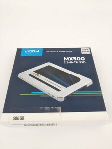 crucial クルーシャル SSD MX500 2.5インチ 500GB 国内正規品 動作未確認 ゆうパケ 250円発送◆