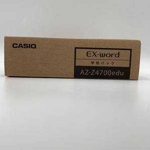 ko0327/04/55 1円～ 未使用 CASIO カシオ 電子辞書 EX-word エクスワード データプラス10 AZ-Z4700edu/XD-Z4700 学校パックの画像7