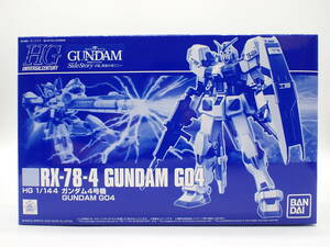 ha0310/22/34　未組立　バンダイ　機動戦士ガンダム外伝 宇宙、閃光の果てに…　HG　1/144　RX-78-4 ガンダム4号機　プレミアムバンダイ