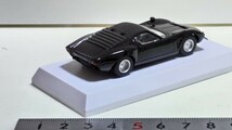 送料２００円～京商 1/64 KYOSHO ランボルギーニ イオタ Lamborghini JOTA ミニカー ブラックミニカーのみジャンク扱いで　64スケール _画像8