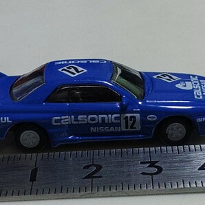 送料120円〜 京商 1:100  日産ミニカー スカイラインGT-R (BNR32)カルソニックレーシング#12 1/100  724931457の画像3