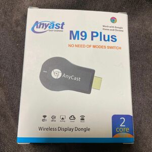 Anycast M9 Plus テレビ　スマホ　iPhone 接続　ミラーキャスト　YouTube 