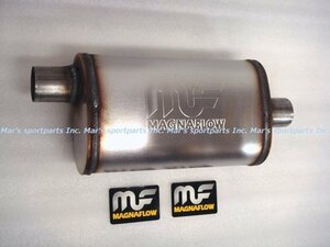 送料無料 (沖縄・離島除く)　MAGNAFLOW　2.25インチ　オフセット/センター　パフォーマンス　ステンレス マフラータイコ　#12225