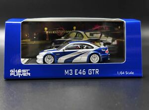 1/64スケール M3 E46 GTR ダイキャストカーモデルコレクション