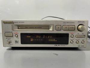 ONKYO　MDレコーダー　MD-105X　