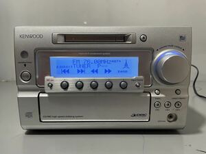 通電のみKENWOOD　 CD　MD 　 ステレオ コンポ　 　RD-SG5MD　　　未確認品です。　　