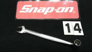 ＜19036＞　Snap-on 　スナップオン　フレックスコンビレンチ　FHOM14　USA　イヤーマーク付き