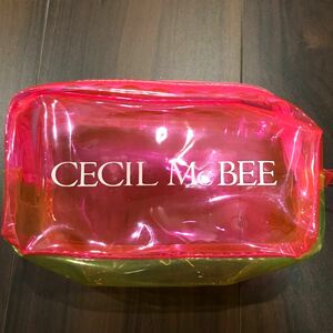 CECIL McBEE クリアポーチ