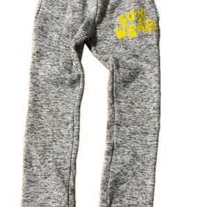 OP 裏起毛 ニットパンツ