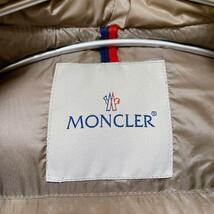 MONCLER LAVEDAN ダウンコート M グレージュ ボリューム襟 肉厚_画像9