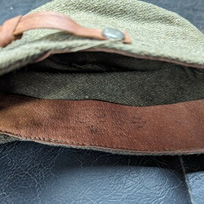 [送料無料] 旧日本軍 帽子×2 バックパック 水筒袋 4点セット 当時物の画像4