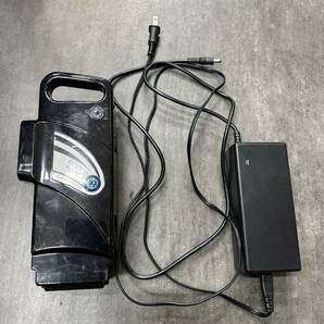 【中古品】PELTECH ペルテック アシスト自転車用バッテリー 6Ah＆充電器の画像1