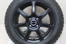 ダンロップ ウィンターマックス01 175/65R15 2019年 15インチ ホイールセット スタッドレス アクア ヴィッツ カローラ フィット 中古_画像2