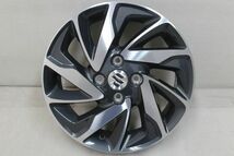 スズキ スペーシア カスタム 純正 15インチ ダンロップ ウィンターマックス03 165/55R15 2020年 新品 スタッドレス 中古ホイール_画像5