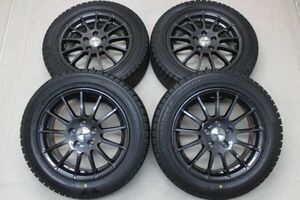 BS アイスパートナー2 205/55R16 2022年製 ホイールセット 16インチ 中古スタッドレス 中古ホイール VW ゴルフ アウディ A3