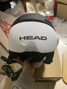 HEAD バイザーヘルメット　RADAR ブラック　60〜63cmスノーボード スキー 