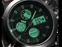 A41-6★新品★デジタル・アナログ腕時計(XIVIEW) 高級 最新モデル セクター 限定 omega 多機能_画像2