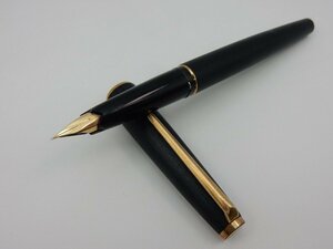 美品 MONTBLANC モンブラン 220 万年筆 14Kペン先 木目 1