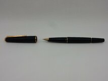 美品 MONTBLANC モンブラン 220 万年筆 14Kペン先 木目 1_画像10