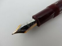 未使用品？MONTBLANC モンブラン マイスターシュティック 146 万年筆 ボルドー 14Kペン先 中白金 M 4_画像4