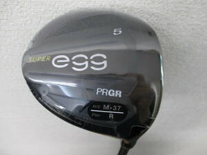 ★新品●プロギア●NEW SUPER egg●17度●original flex shaft●M-37(R)●ヘッドカバー無し●フェアウェイウッド