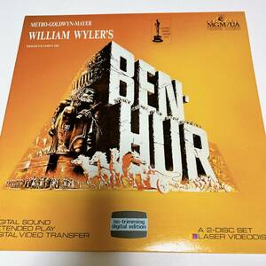 1 иена использовал LD Ben Har Ben Hur Benvannote Limiting / Digital Edition Movie Sastepiece Laser Disc 8