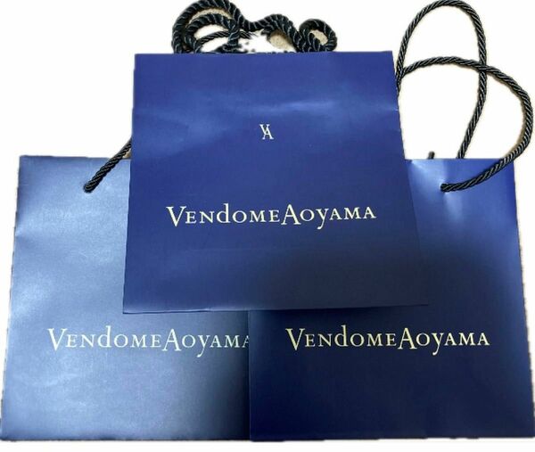 VENDOME AOYAMA ショッパーバッグ３枚セット