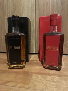 ★古酒★BELLEVOYE TRIPLE MALT ベルヴォア 黒ラベル トリプルモルト べルヴォワ レッド ウイスキー トリプルモルト 750ml 43% 2本箱付