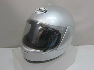 ★フルフェイス・②　アライ「Arai/UR MONO-3」 Mサイズ（57-58㎝）　※内装劣化、キズ現状品■100