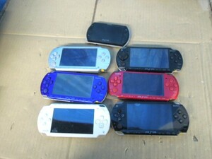 ●まとめ　PSP N1000/1000/2000/3000 計７台セット※ジャンク■６０