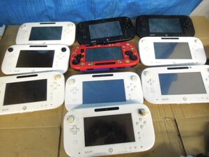 ●まとめ　任天堂　WiiU　パッドのみ　１０台セット※ジャンク■１００