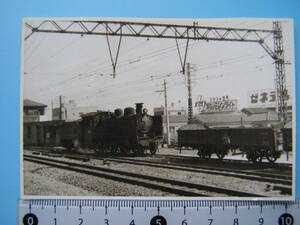 (J52)237 写真 古写真 電車 鉄道 鉄道写真 蒸気機関車 8681 昭和34年3月23日 大森 はがれた跡が薄くなっています