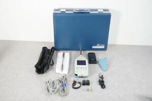 [NZ][C4021110] RION リオン NA-27 SOUND LEVEL METER 1/3 OCTAVE BAND ANALYZER 低周波音レベル計 ケース、元箱等付き