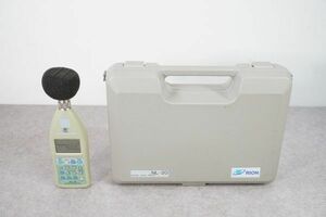 [NZ][C4026080] RION リオン NL-20 SOUND LEVEL METER 騒音計 サウンドレベルメーター 元ケース付き