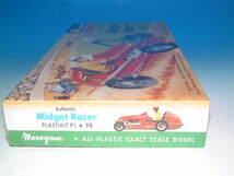 モノグラム Midget Racer、All Plastic True Scale Model 未開封、 Monogram プラスチックモデル、スロットカー_画像4