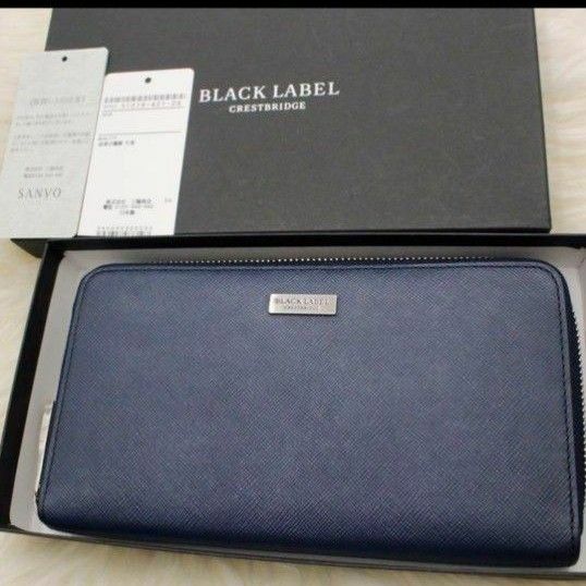 BLACK LABEL CRESTBRIDGH ラウンドジップ