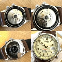 SEIKO　セイコー　アルピニスト　自動巻　4S15-6000　レザーベルト_画像9