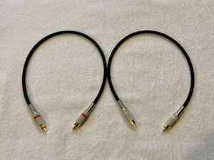 *MOGAMI( Moga mi) 2534 TOMOCA(to mocha ) JS-65 RCA cable 1m 2 pcs set new goods 