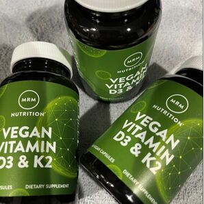 VEGAN VITAMIN D3 ＆ K2 サプリメント 3個セット