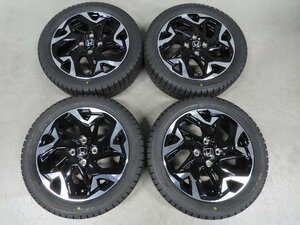 イボ付 ホンダ N-BOX カスタム 165/55R15 純正 JF3 JF4 ダンロップ ウインターマックス WM03 4.5J +45 PCD100 4穴 N-ONE N-WGN